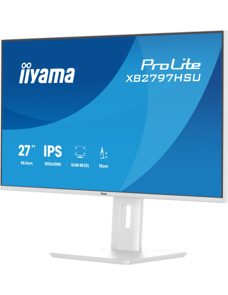 iiyama ProLite/XB2797HSU-W1/27"/IPS/FHD/120Hz/1ms/Biela/5R