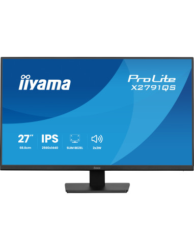 27" iiyama X2791QS-B1: IPS, QHD, HDMI, DP
