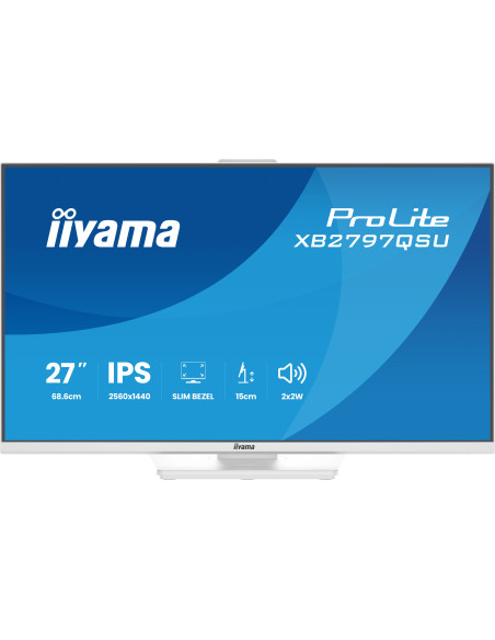 iiyama ProLite/XB2797QSU-W1/27"/IPS/QHD/75Hz/1ms/Biela/5R