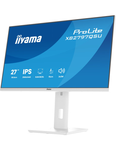 iiyama ProLite/XB2797QSU-W1/27"/IPS/QHD/75Hz/1ms/Biela/5R
