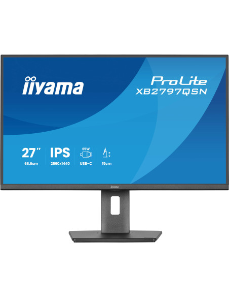 iiyama ProLite/XB2797QSN-B1/27"/IPS/QHD/75Hz/1ms/Čierna/5R