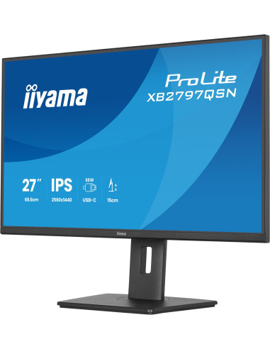 iiyama ProLite/XB2797QSN-B1/27"/IPS/QHD/75Hz/1ms/Čierna/5R