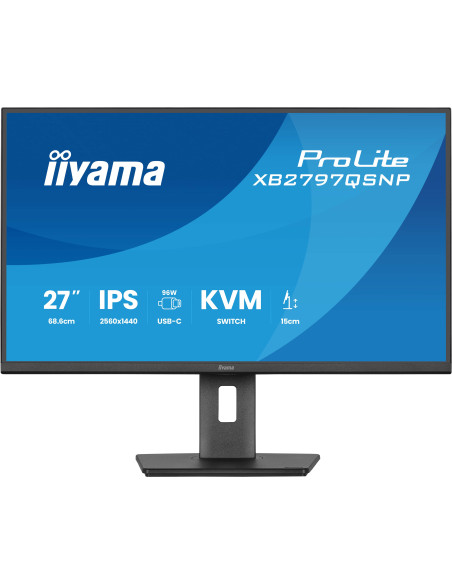 iiyama ProLite/XB2797QSNP-B1/27"/IPS/QHD/75Hz/1ms/Čierna/5R