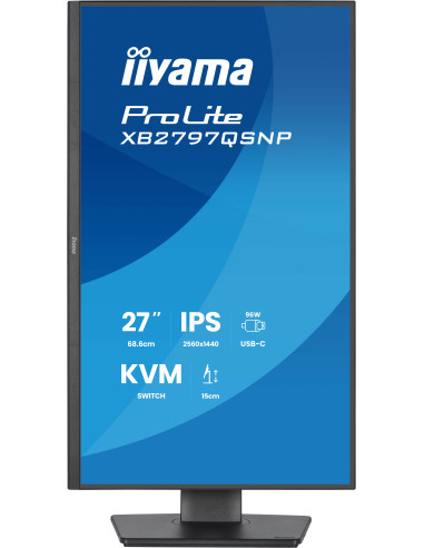 iiyama ProLite/XB2797QSNP-B1/27"/IPS/QHD/75Hz/1ms/Čierna/5R