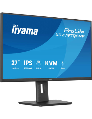 iiyama ProLite/XB2797QSNP-B1/27"/IPS/QHD/75Hz/1ms/Čierna/5R