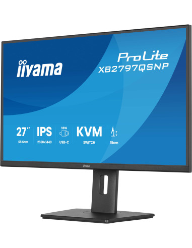iiyama ProLite/XB2797QSNP-B1/27"/IPS/QHD/75Hz/1ms/Čierna/5R