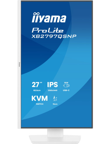 iiyama ProLite/XB2797QSNP-W1/27"/IPS/QHD/75Hz/1ms/Biela/5R