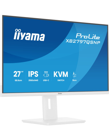 iiyama ProLite/XB2797QSNP-W1/27"/IPS/QHD/75Hz/1ms/Biela/5R