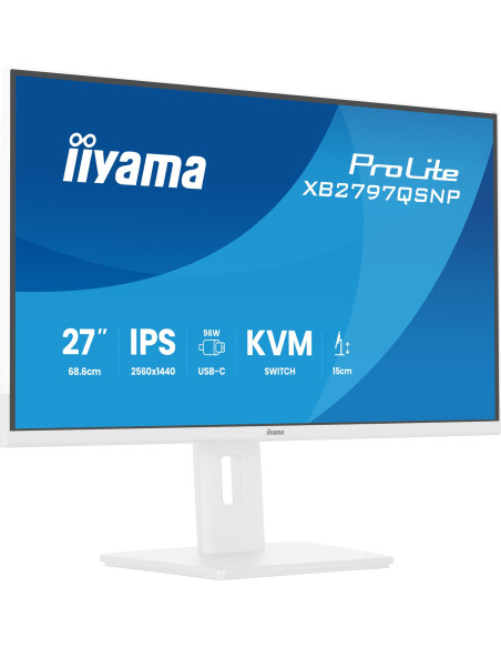 iiyama ProLite/XB2797QSNP-W1/27"/IPS/QHD/75Hz/1ms/Biela/5R