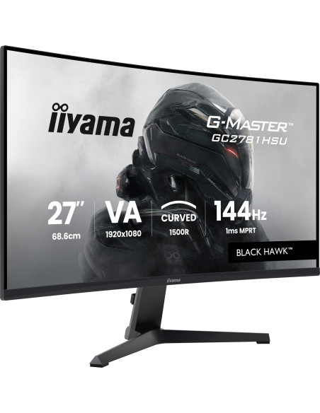 iiyama G-Master/GC2781HSU-B1/27"/VA/FHD/144Hz/1ms/Čierna/3R