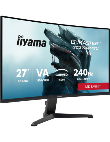 iiyama G-Master/GC2784HSU-B1/27"/VA/FHD/240Hz/0,7ms/Čierna/3R