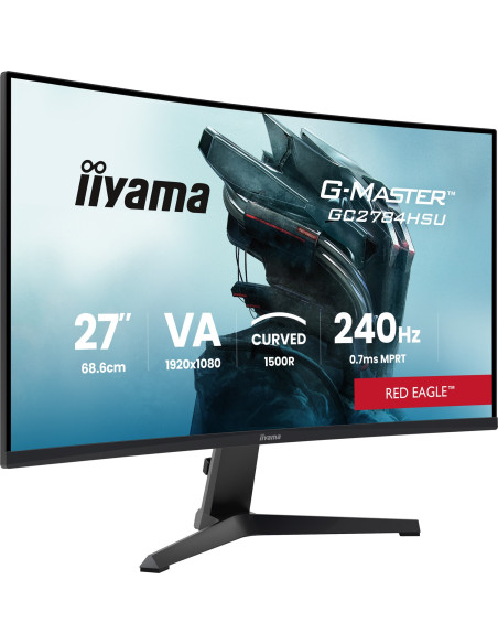 iiyama G-Master/GC2784HSU-B1/27"/VA/FHD/240Hz/0,7ms/Čierna/3R