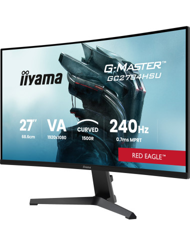 iiyama G-Master/GC2784HSU-B1/27"/VA/FHD/240Hz/0,7ms/Čierna/3R