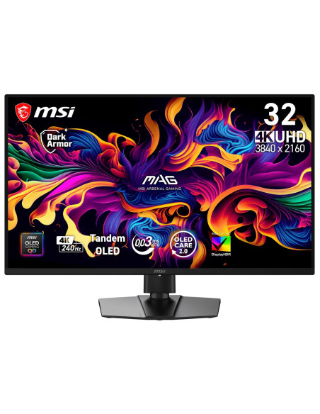 MSI MAG/321UP X24/31,5"/QD-OLED/4K UHD/240Hz/0,03ms/Čierna/3R