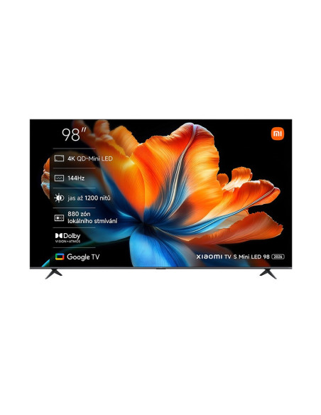 Xiaomi/TV S Mini LED 98 2026/98"/4K UHD/Sivá