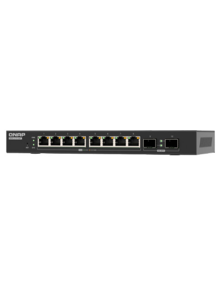 QNAP switch QSW-L2110-2S8T (8x 2,5GbE port, 2x 10Gb SFP+ port, Lite Managed)