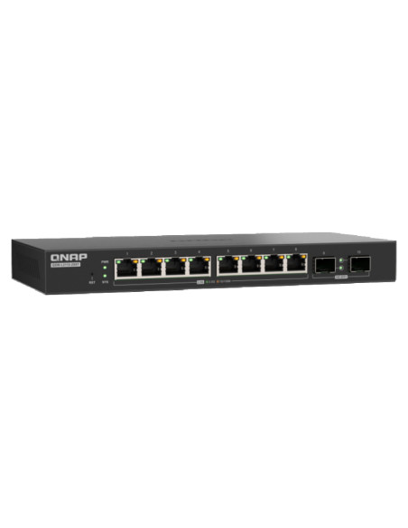 QNAP switch QSW-L2110-2S8T (8x 2,5GbE port, 2x 10Gb SFP+ port, Lite Managed)