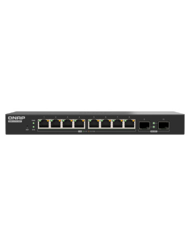 QNAP switch QSW-L2110-10T (8x 2,5GbE port, 2x 10GbE port, Lite Managed)