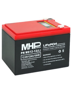 MHPower MS12-12(L) Lítium batéria LiFePO4 12V/12A