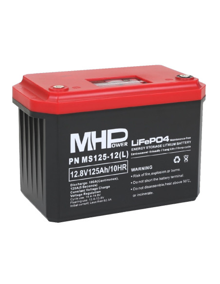MHPower MS125-12(L) Lítium batéria LiFePO4 12V/12