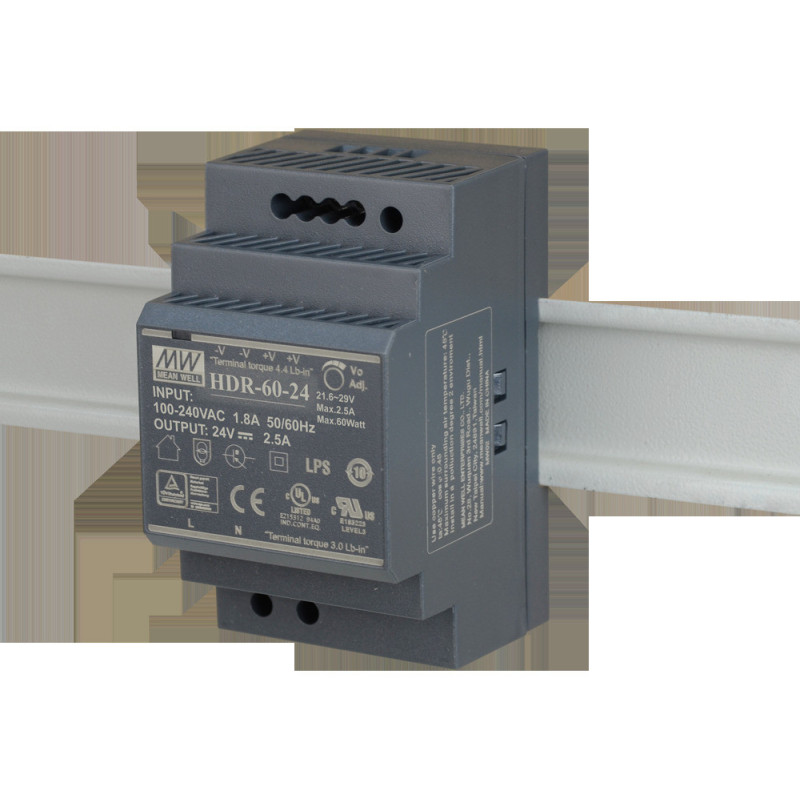 D-Link DIS-H60-24 priemyselný zdroj 24V, 60W