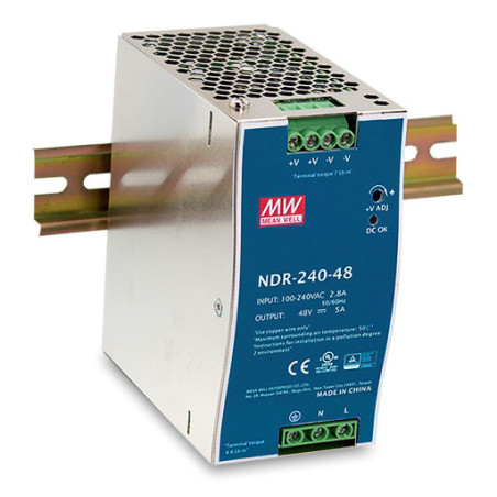 D-Link DIS-N240-48 priemyselný zdroj 48V, 240W