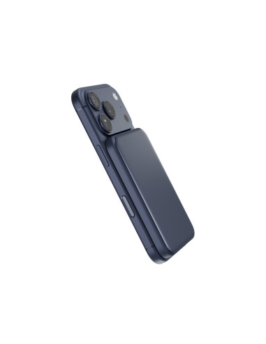 Epico Qi2 25W 5000mAh Mag+ powerbanka EM55 - modrá