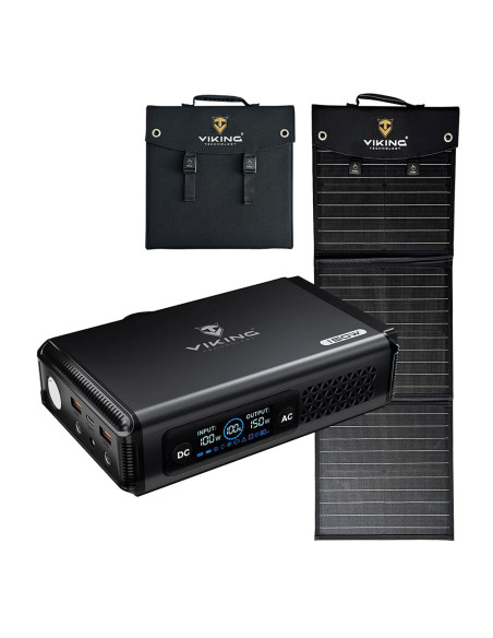 Set batériový generátor Viking VALI150 a solárny panel Viking L60 PD