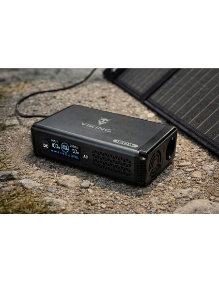Set batériový generátor Viking VALI150 a solárny panel Viking L60 PD