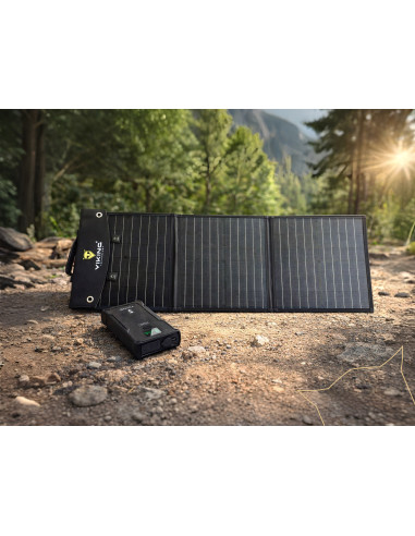 Set powerbanka Viking VIDAR I a solárny panel Viking L60 PD