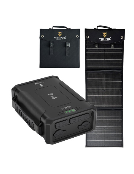Set powerbanka Viking VIDAR III a solárny panel Viking L60 PD