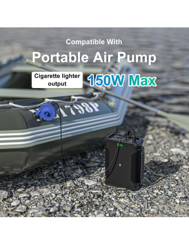 MHPower Nomad 96k Powerbanka LiFePO4, 96000mAh, če