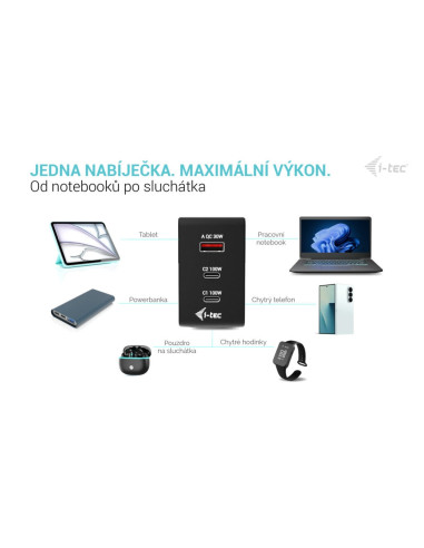 i-tec 100W Intelligent Multiport USB Charger