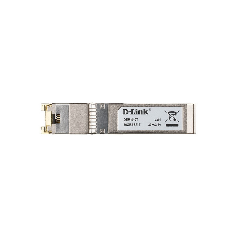 D-Link DEM-410T SFP+ 10GBASE T Copper Transceiver