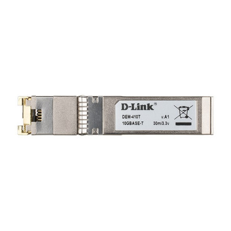D-Link DEM-410T SFP+ 10GBASE T Copper Transceiver