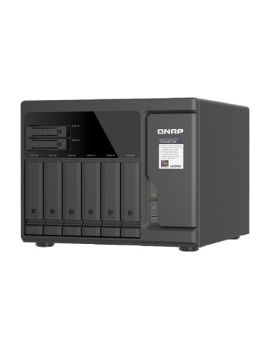 QNAP TVS-h877AX-R5-16G (AMD Ryzen 5, 16GB DDR5 RAM, 6x 3,5" + 4x 2,5", 3x PCIe, 2x 2,5GbE, 2x 10GbE)