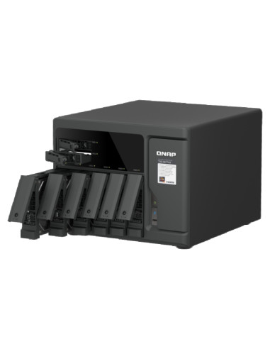 QNAP TVS-h877AX-R5-16G (AMD Ryzen 5, 16GB DDR5 RAM, 6x 3,5" + 4x 2,5", 3x PCIe, 2x 2,5GbE, 2x 10GbE)