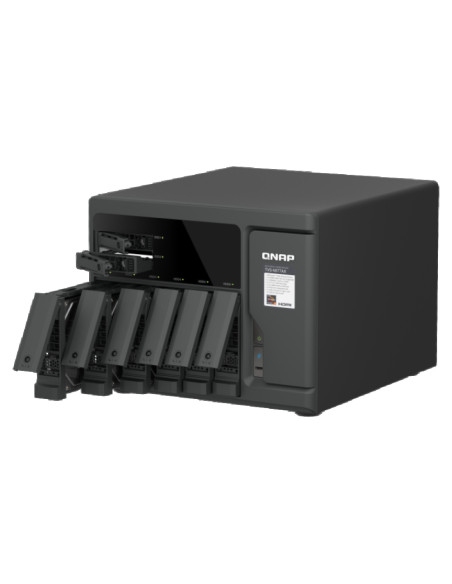 QNAP TVS-h877AX-R5-16G (AMD Ryzen 5, 16GB DDR5 RAM, 6x 3,5" + 4x 2,5", 3x PCIe, 2x 2,5GbE, 2x 10GbE)