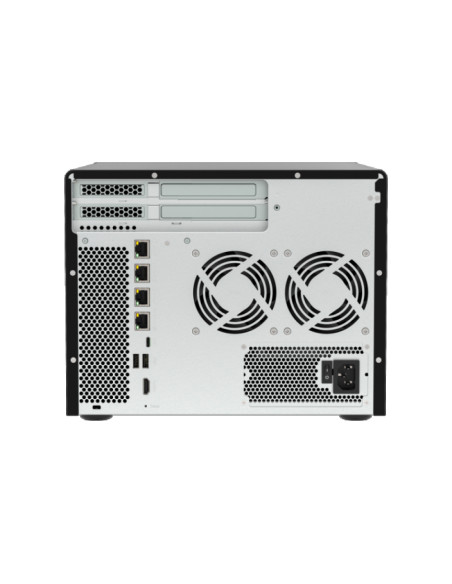 QNAP TVS-h877AX-R5-16G (AMD Ryzen 5, 16GB DDR5 RAM, 6x 3,5" + 4x 2,5", 3x PCIe, 2x 2,5GbE, 2x 10GbE)