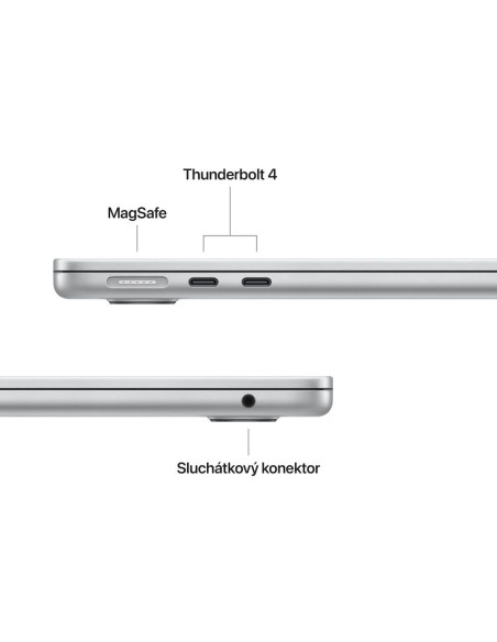 Apple MacBook Air 13"/M4/13,6"/2560x1664/16GB/256GB SSD/M4/Sequoia/Silver/1R