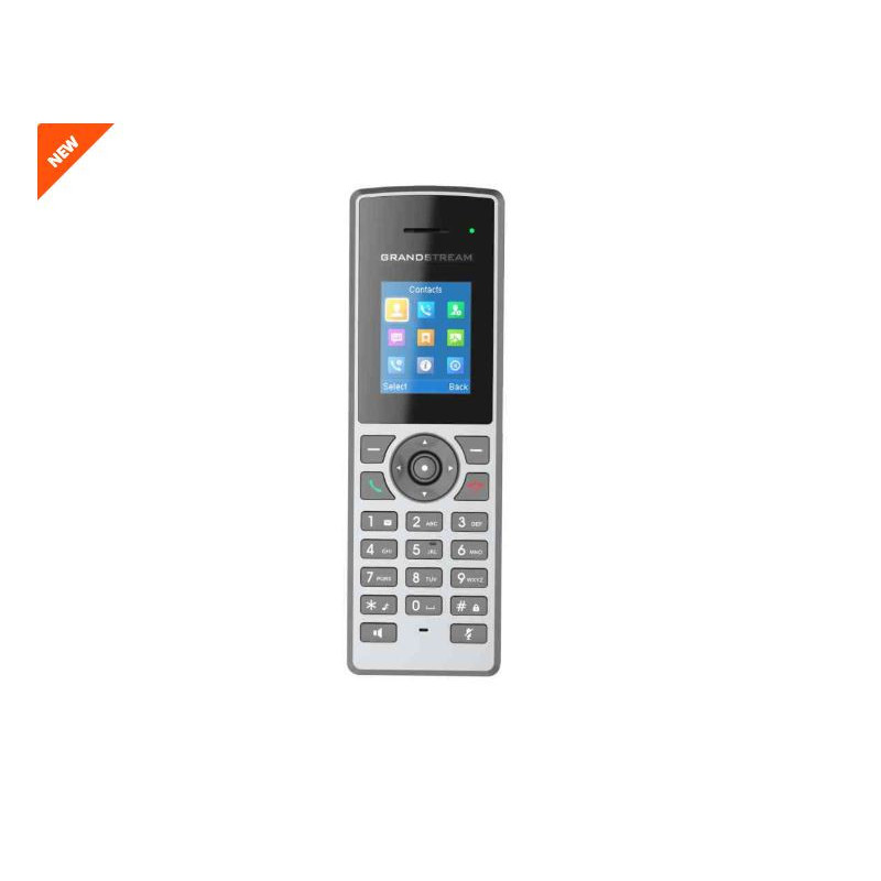 Grandstream DECT rúčka DP722, 1,8" TFT bar. displej, 3.5mm jack, Micro-USB, 3cest. audiokonf.
