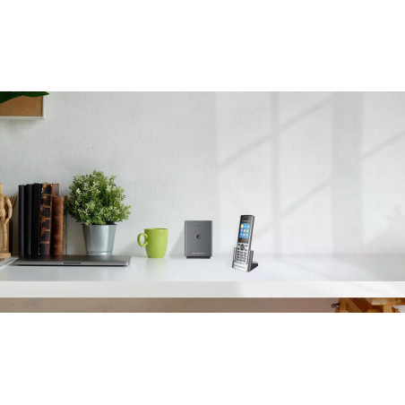 Grandstream DP752 IP DECT zákl. stanica, max. 5ručiek, HD voice, 10 SIP účt., 5súb. hovorov