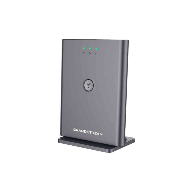 Grandstream DP752 IP DECT zákl. stanica, max. 5ručiek, HD voice, 10 SIP účt., 5súb. hovorov