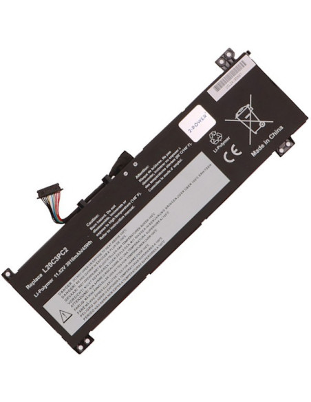 2-POWER Batéria 11,52V 3910mAh pre Lenovo Gaming 3-15ACH6, Lenovo Gaming 3-15IHU6