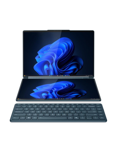 Lenovo Yoga Book 9/14IAH10/U7-255H/14"/2880x1800/T/32GB/1TB/Intel int/W11P/Tidal Teal/3R On-Site