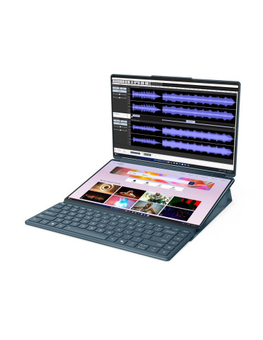 Lenovo Yoga Book 9/14IAH10/U7-255H/14"/2880x1800/T/32GB/1TB/Intel int/W11P/Tidal Teal/3R On-Site