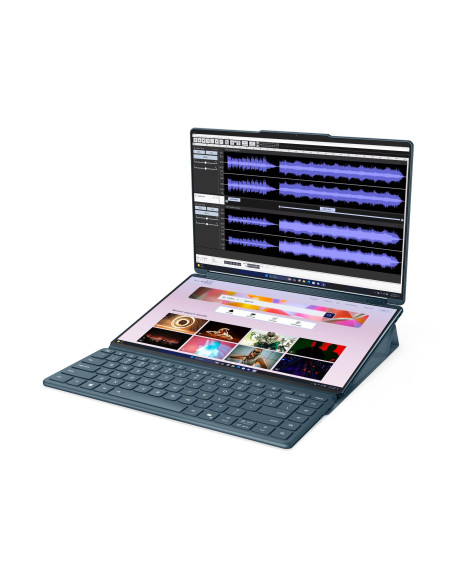 Lenovo Yoga Book 9/14IAH10/U7-255H/14"/2880x1800/T/32GB/1TB/Intel int/W11P/Tidal Teal/3R On-Site