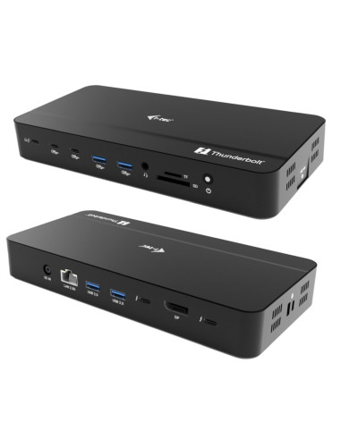 i-tec Thunderbolt 5 Triple Display Docking Station, M.2 slot, 6x USB, 2.5 GLAN, Power Delivery 140W