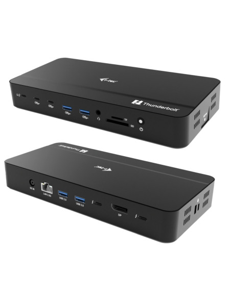 i-tec Thunderbolt 5 Triple Display Docking Station, M.2 slot, 6x USB, 2.5 GLAN, Power Delivery 140W