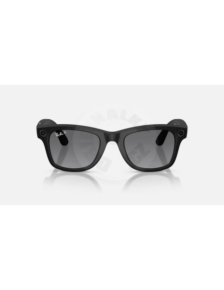 Meta Ray-Ban Gen2 Wayfarer, Matte Black, Grey Polarized Gradient